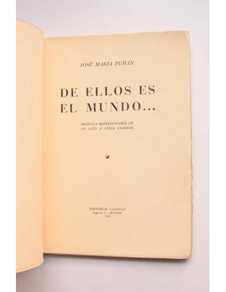 De ellos es el mundo
