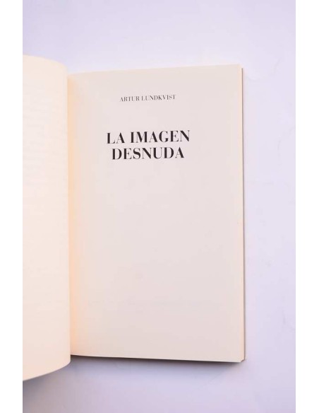 La imagen desnuda. Afolirismos