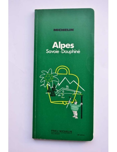 Alpes. Savoie-Dauphiné. Guías Michelin