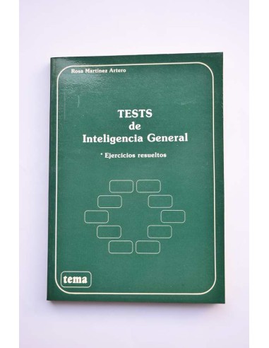 Tests de inteligencia general. Ejercicios resueltos