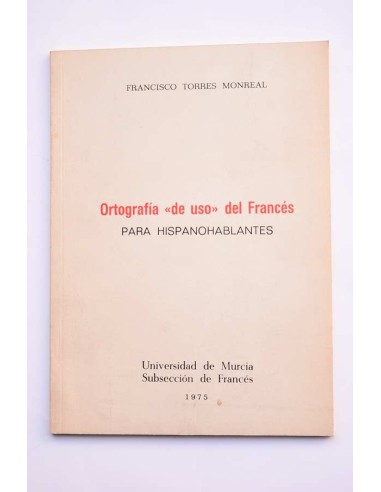 Ortografía del uso del francés