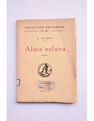 Alma eslava. Cuentos