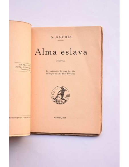 Alma eslava. Cuentos