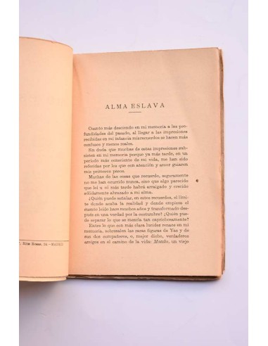 Alma eslava. Cuentos