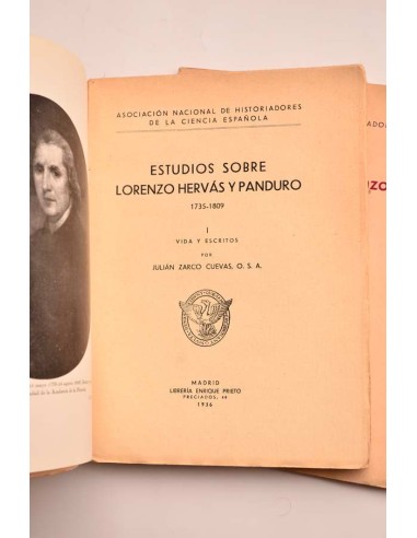Estudios sobre Lorenzo Hervás y Panduro . 1735...