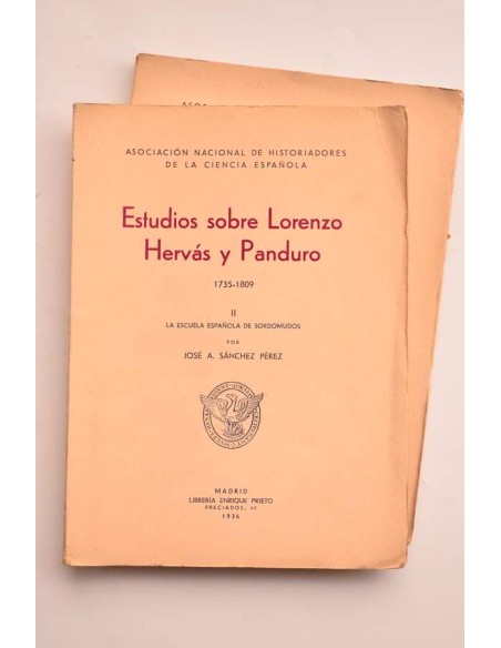 Estudios sobre Lorenzo Hervás y Panduro . 1735 - 1809