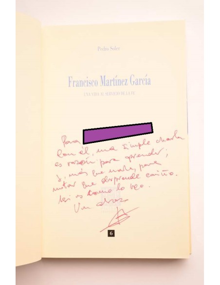 Francisco Martínez García. Una vida al servicio de la fe