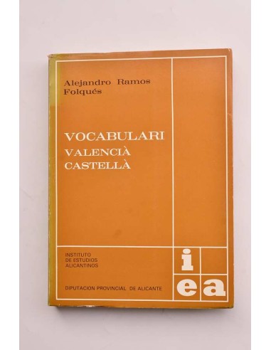 Vocabulari. Valencià - castellà