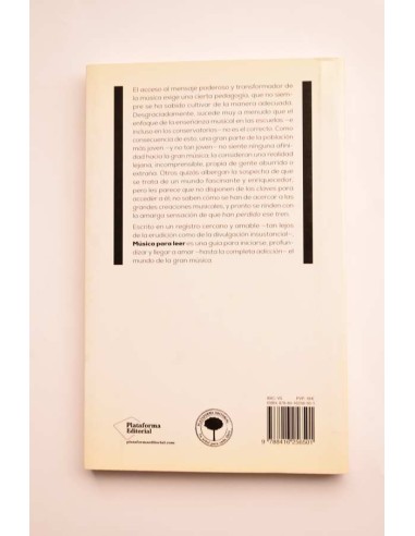 Música para leer. Siete notas para amar la música
