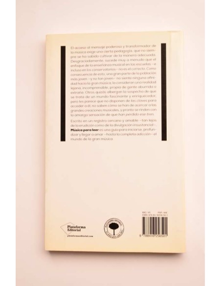 Música para leer. Siete notas para amar la música