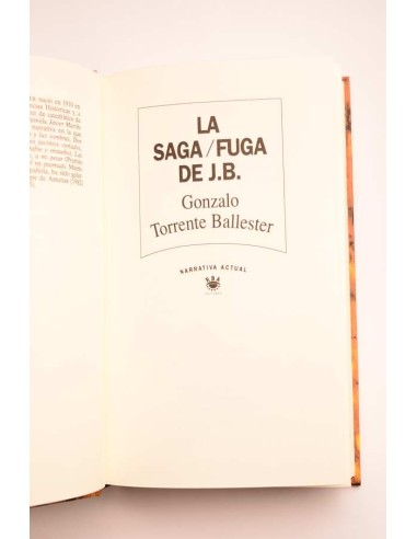 La saga / fuga de J. B.