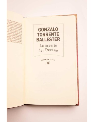 La muerte del Decano