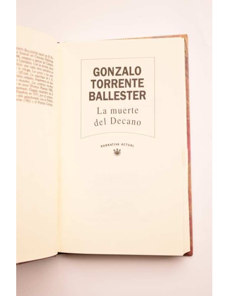 La muerte del Decano