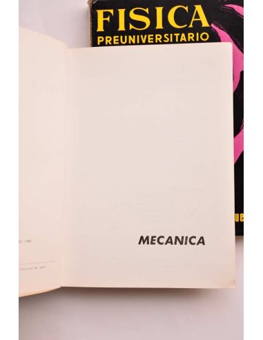 Física y química. Preuniversitario