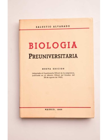 Biología preuniversitaria