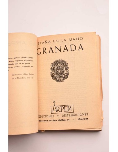 España en la mano. Granada