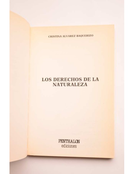 Los derechos de la naturaleza