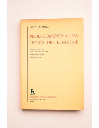 Prolegómenos a una teoría del lenguaje