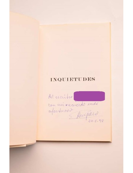 Inquietudes. Poesías