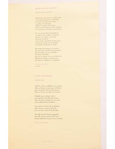 Otros poemas para el pintor Ramón Gaya