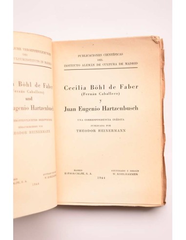 Cecilia Böhl de Faber (Fernando Caballero) y...