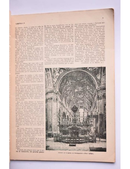Letras. Revista del hogar. Año VIII. nº 80. Marzo1944
