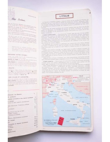 Italie. Guías Michelin
