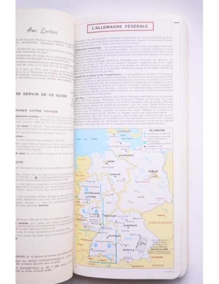 Alemagne. République fédérale et Berlin. Guías Michelin