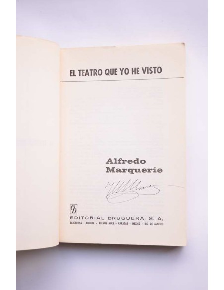 El teatro que yo he visto