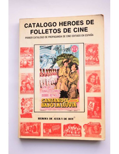 Catálogo de héroes de folletos de cine