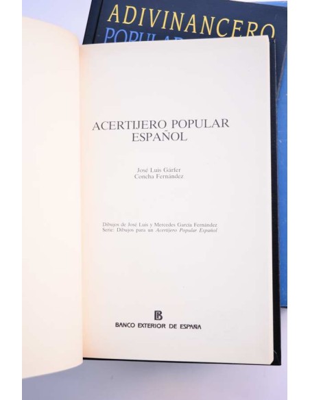 Adivinacero popular español - Acertijero popular español