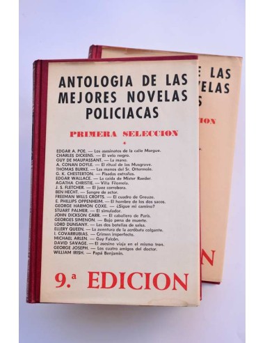 Antología de las mejores novelas policíacas