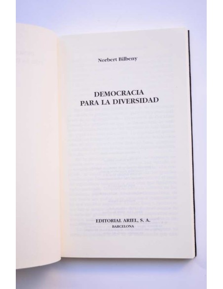 Democracia para la diversidad