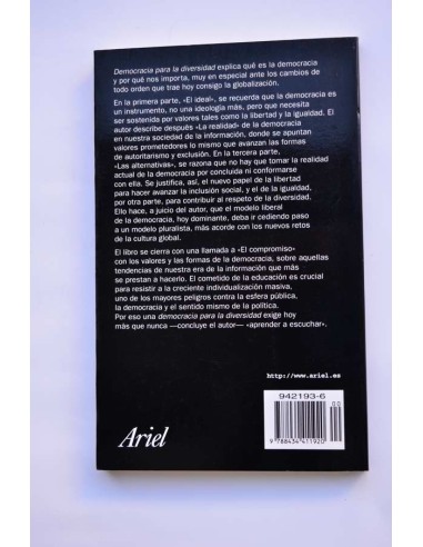 Democracia para la diversidad