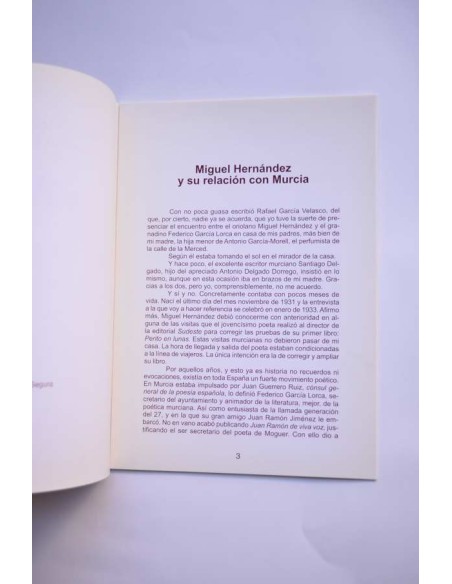 Miguel Hernández y su relación con Murcia