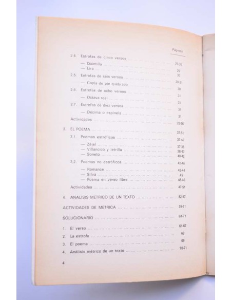 Nociones generales de métrica. 2º B.U.P.