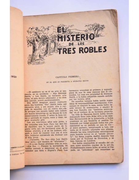 El misterio de los tres robles