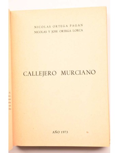 Callejero murciano