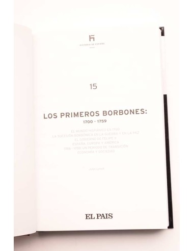Los primeros Borbones: 1700 - 1759