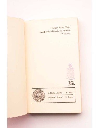 Estudios de Historia de Murcia