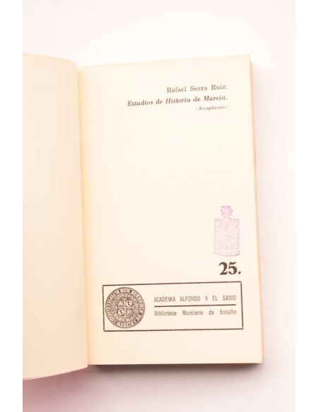 Estudios de Historia de Murcia