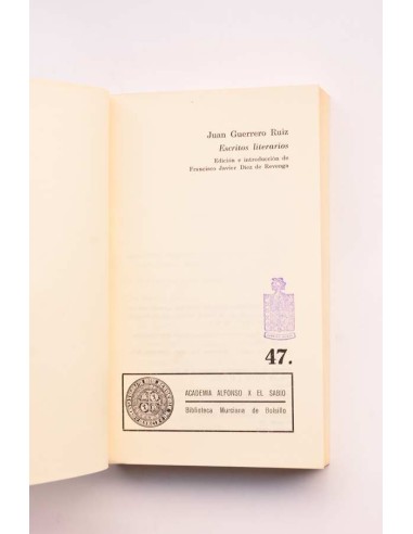 Escritos literarios