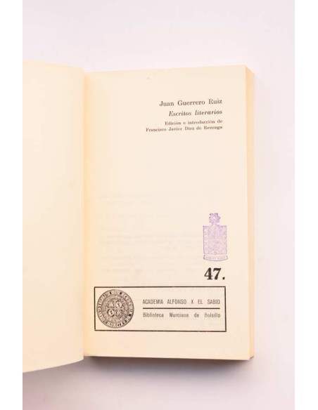Escritos literarios