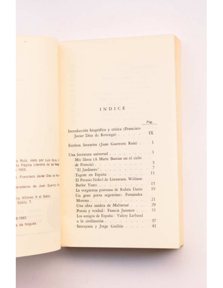 Escritos literarios