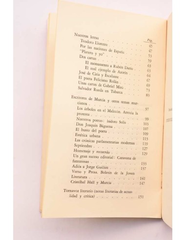 Escritos literarios