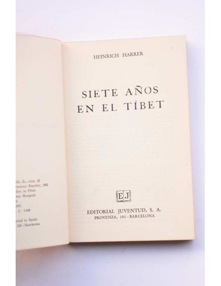 Siete años en el Tibet