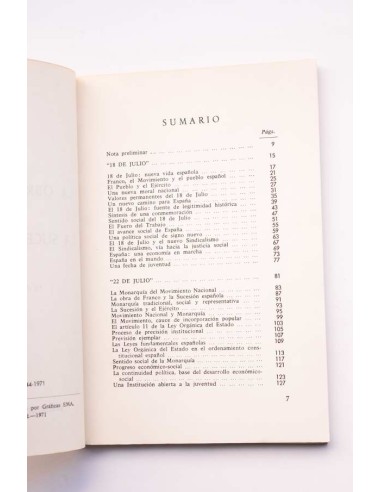 La obra de Franco y la sucesión española (18 de...