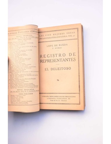 Registro de representantes - El deleitoso