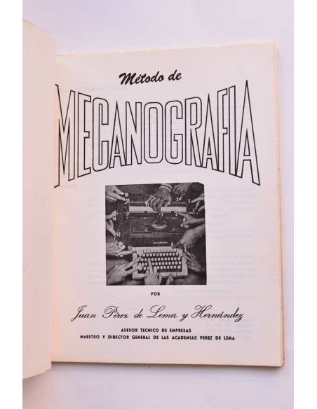 Método de mecanografía
