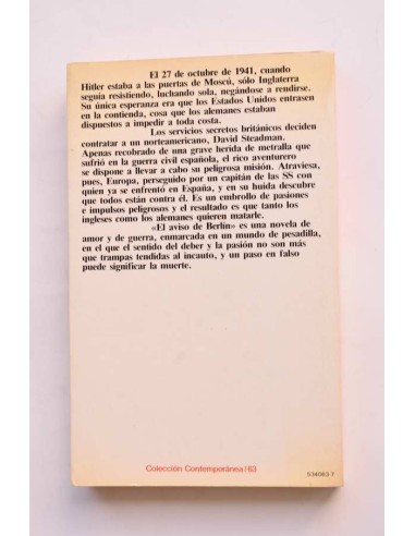 El aviso de Berlín